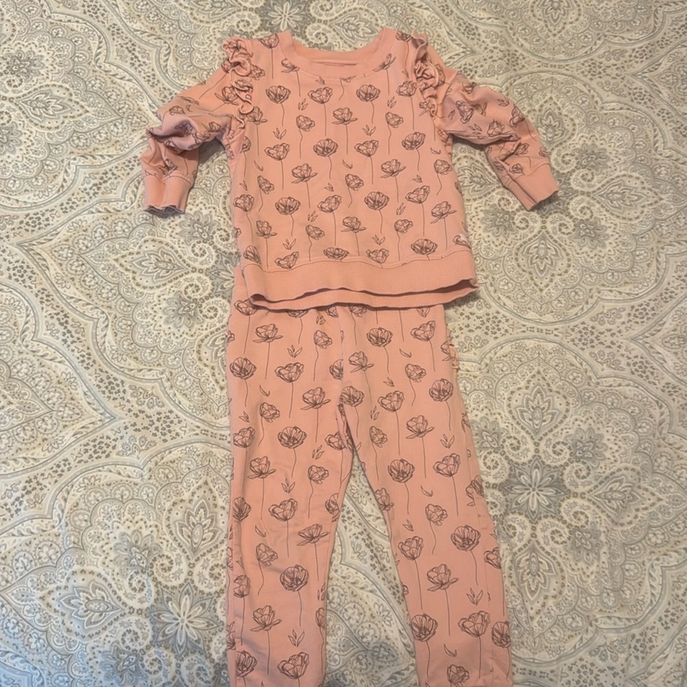 Toddler girl Ruffle Butt outfit 4t